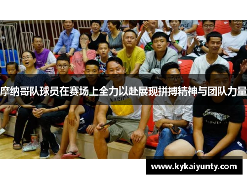 摩纳哥队球员在赛场上全力以赴展现拼搏精神与团队力量